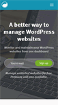 Mobile Screenshot of managewp.com